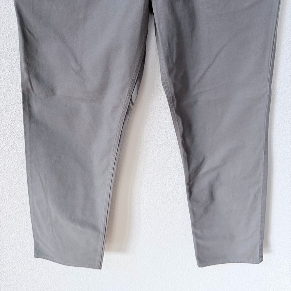 NWT Carhartt Men's Straight Relaxed Fit Gray Jeans - Picture 4 of 15